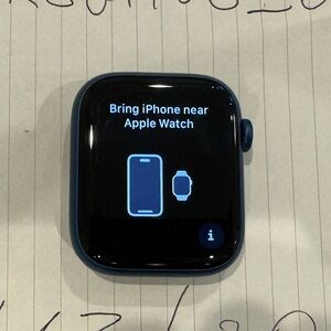 Apple watch series 7 45mm blue